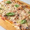 Vegan Margherita pizza